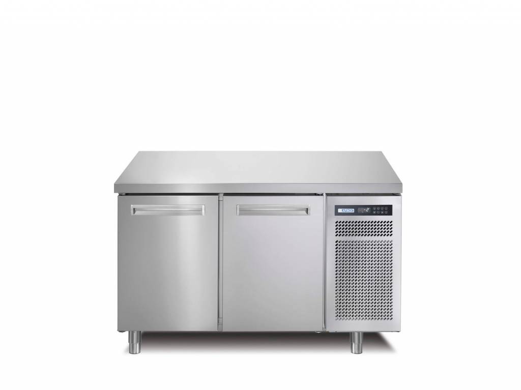 Kühltisch Edelstahl | 2-Türig | R290 | SPRING 702 I/A TN  | 130x70x(h)90cm