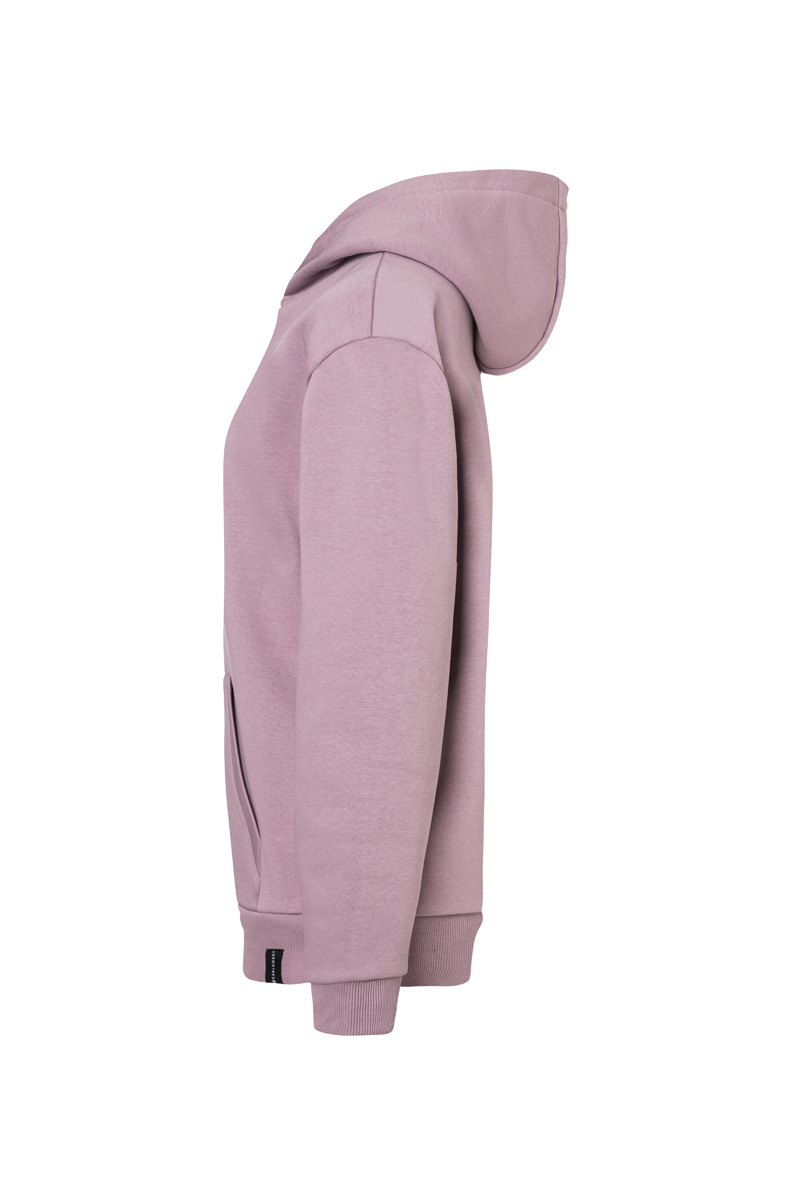 Damen Workwear Sweat Hoodie Soft-Face, aus nachhaltigem Material - Dunkelrosa - L