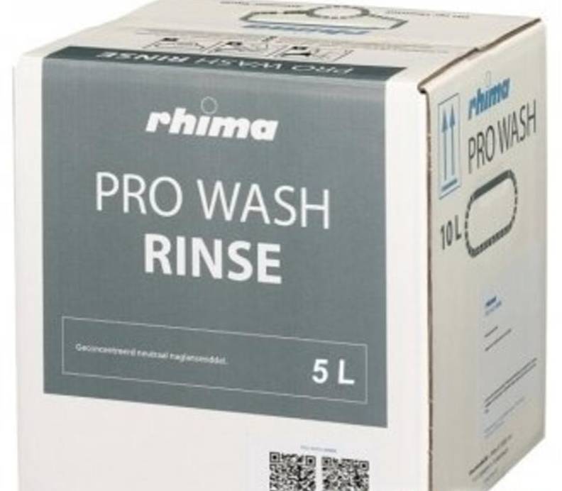 Naspoelmiddel Pro Wash Rinse | Bag in Box | 5 liter