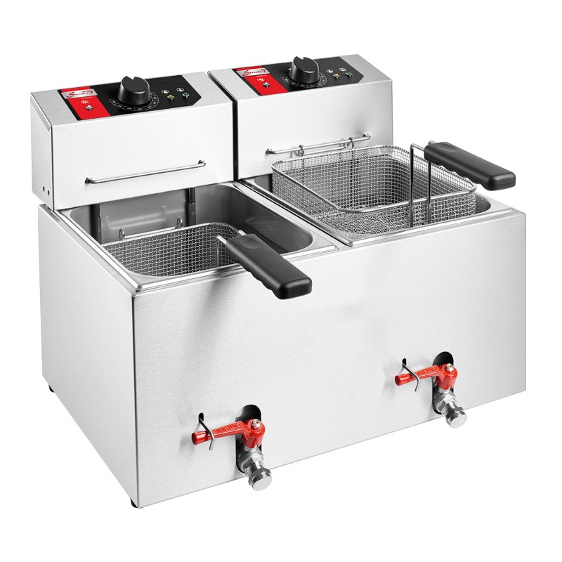 Friteuse de table électrique - 2 cuves - FE7L2