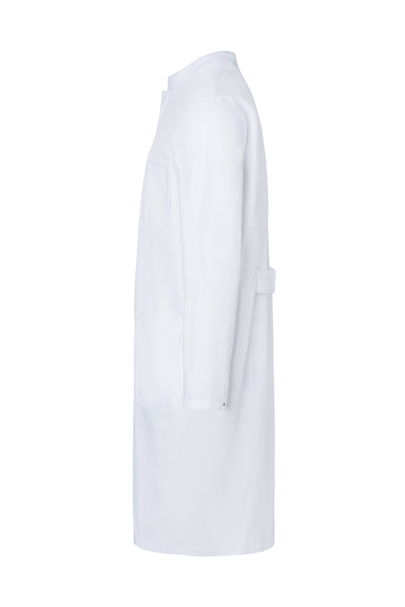 Blouse médicale et de laboratoire Modern-Shape pour homme avec col montant - Blanc - 44