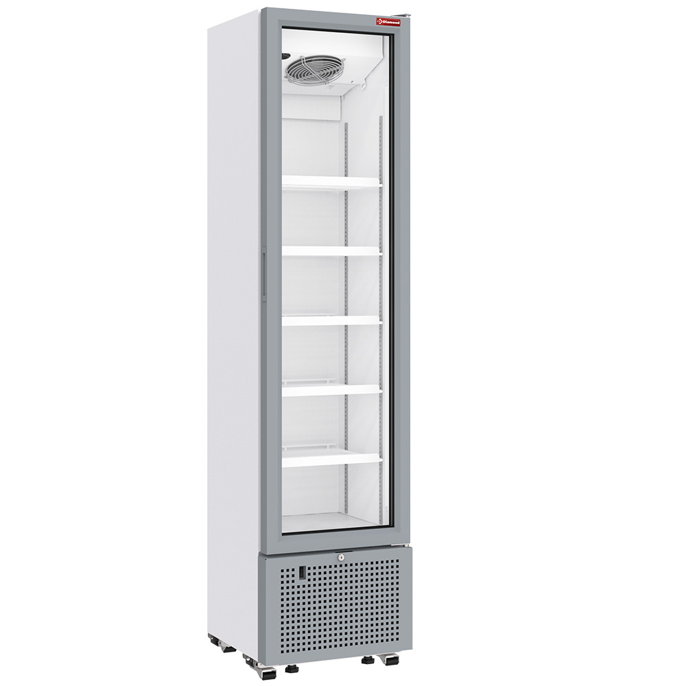 Positive Kühlvitrine 221 Liter WEISS