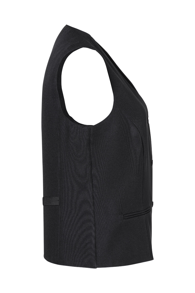 Gilet femme Basic - Noir - L