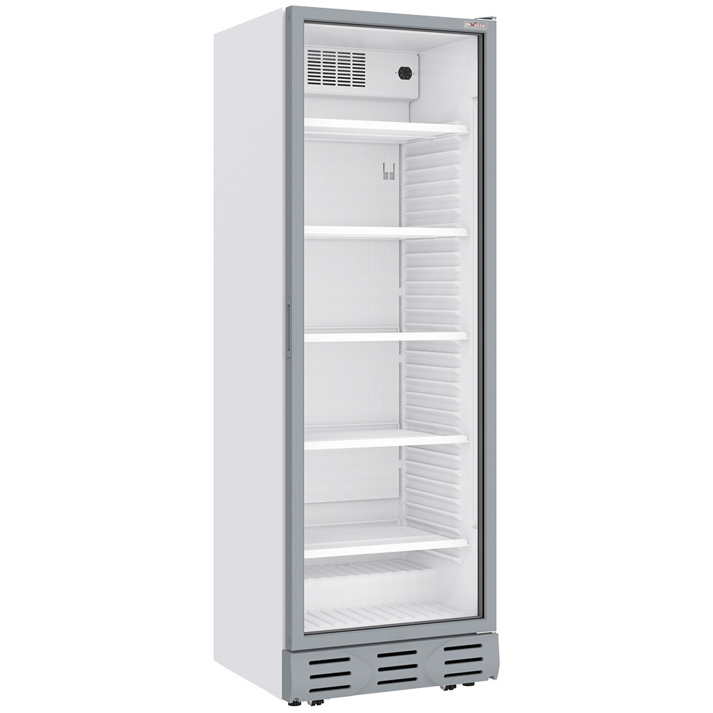 KOELKAST 380 LITER - GLAZEN DEUR - 59X60X(H)184CM 