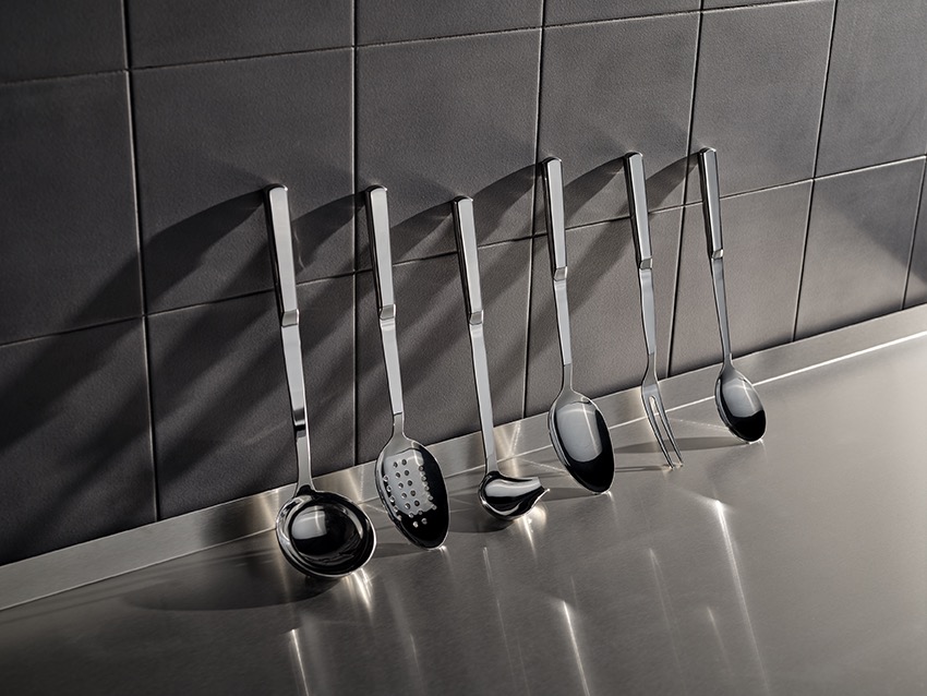 Servierlöffel, 31 cm, Chromnickelstahl