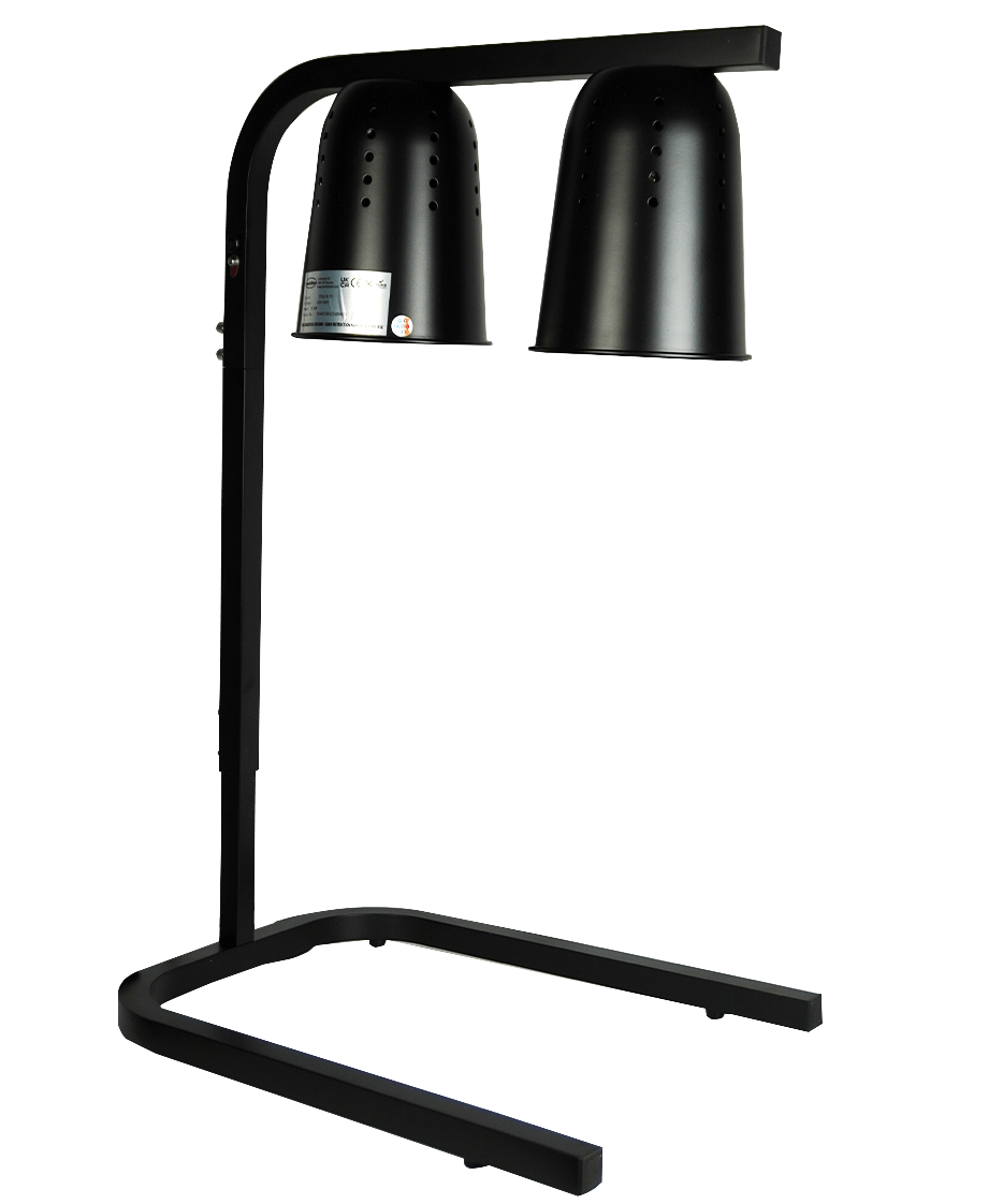 Warmhoudlamp Zwart