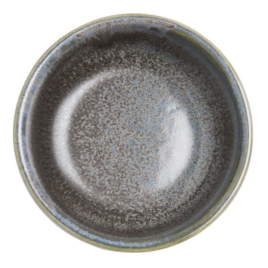 Pots à sauce Olympia Ember Blue 78 mm (lot de 8) Pots à sauce Olympia Ember Blue 78 mm (lot de 8)