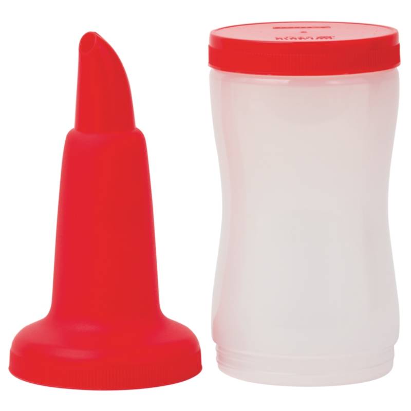 Bouteille Verseuse Rouge - 1.08 Litres - 340x100mm