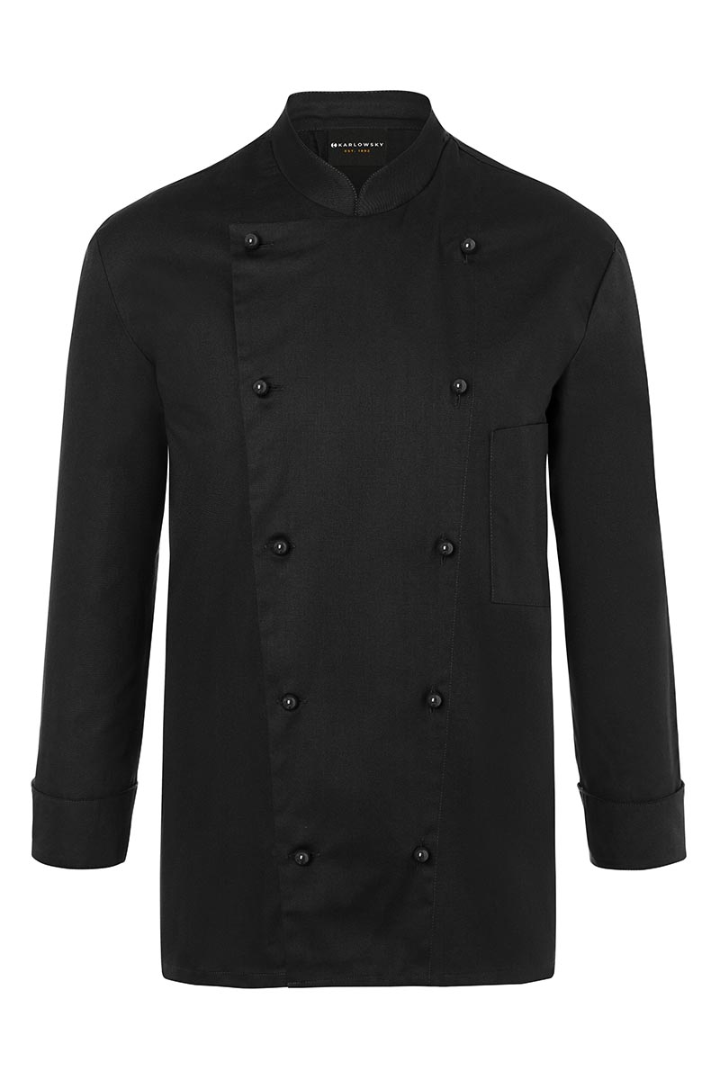 Veste de cuisine Thomas - Noir - 48