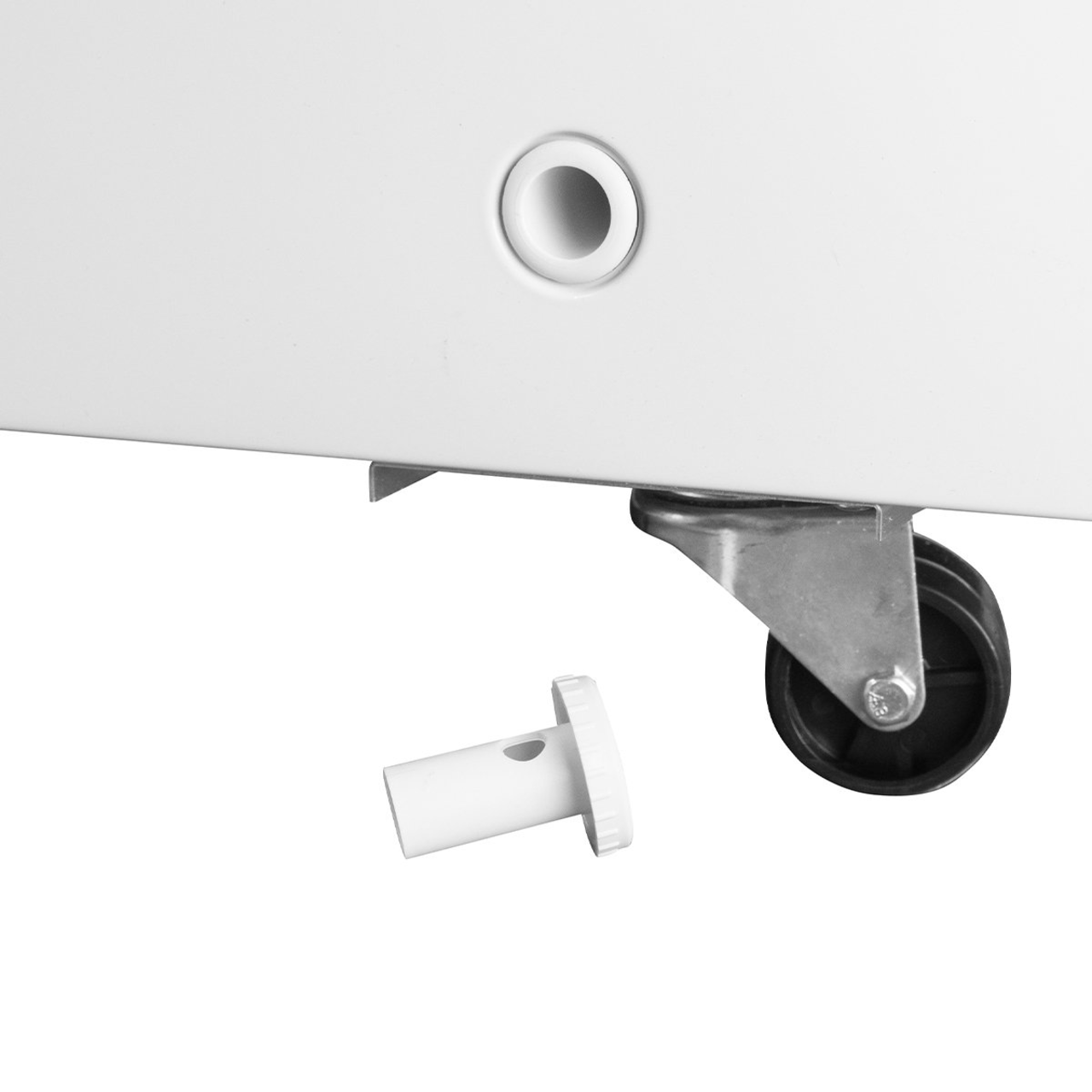 Tiefkühltruhe ECO 350 mit Glasschiebedeckel, 4 Rollen