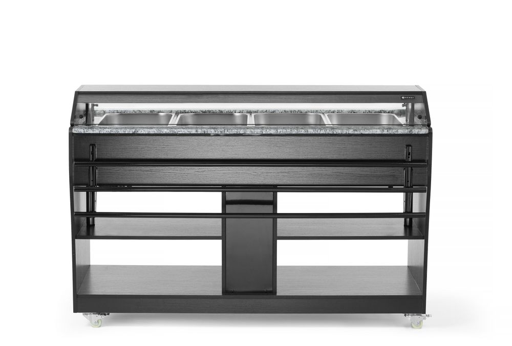 Verwarmd buffet - GN 1/1 - 1490x765x(H)1370mm