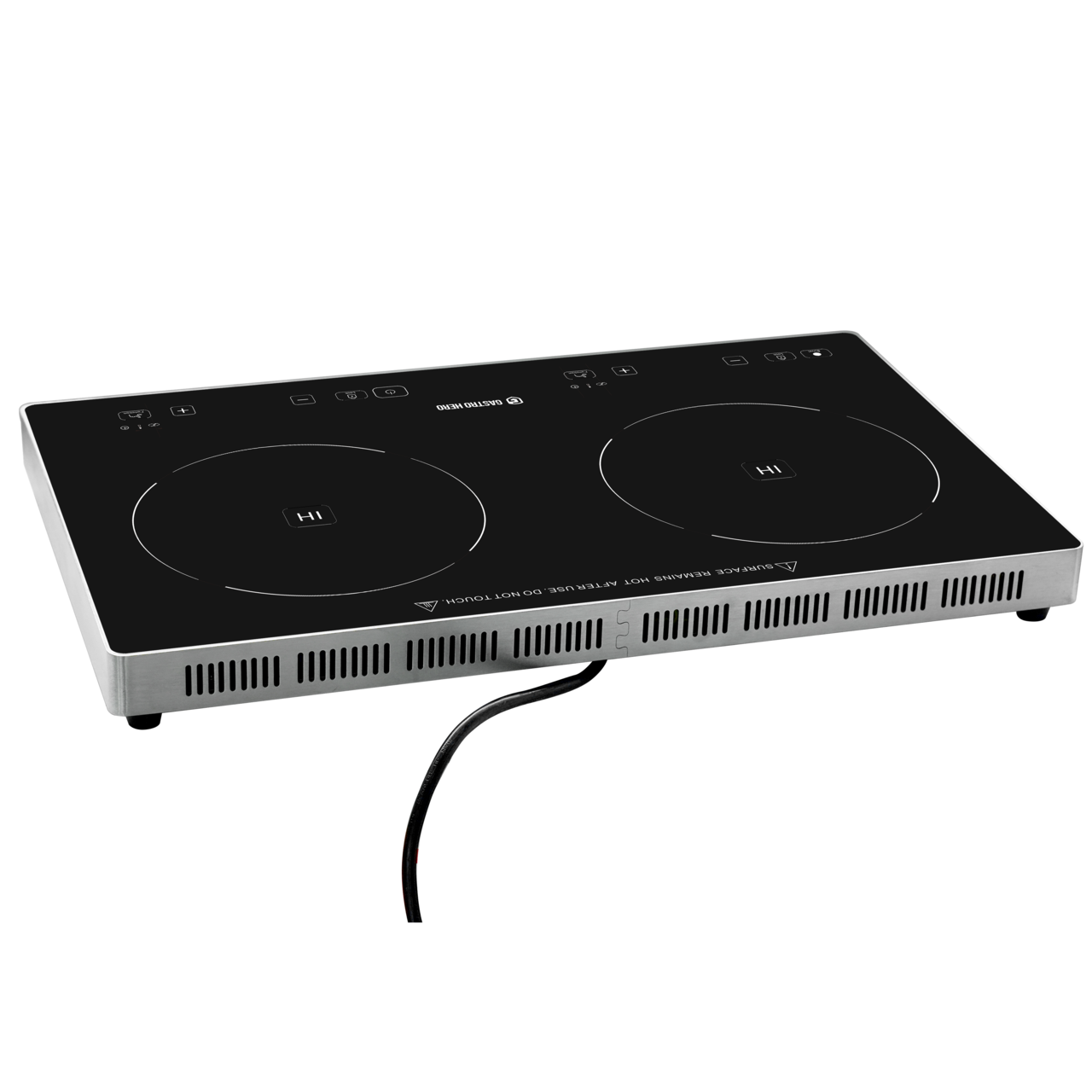 Dubbele inductiekookplaat ECO - Horizontaal - 1,8 kW & 1,7 kW