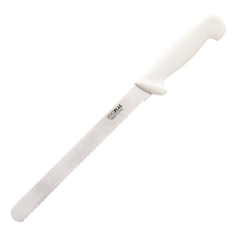 Fleischmesser Hygiplas | Griff Weiß | 255mm