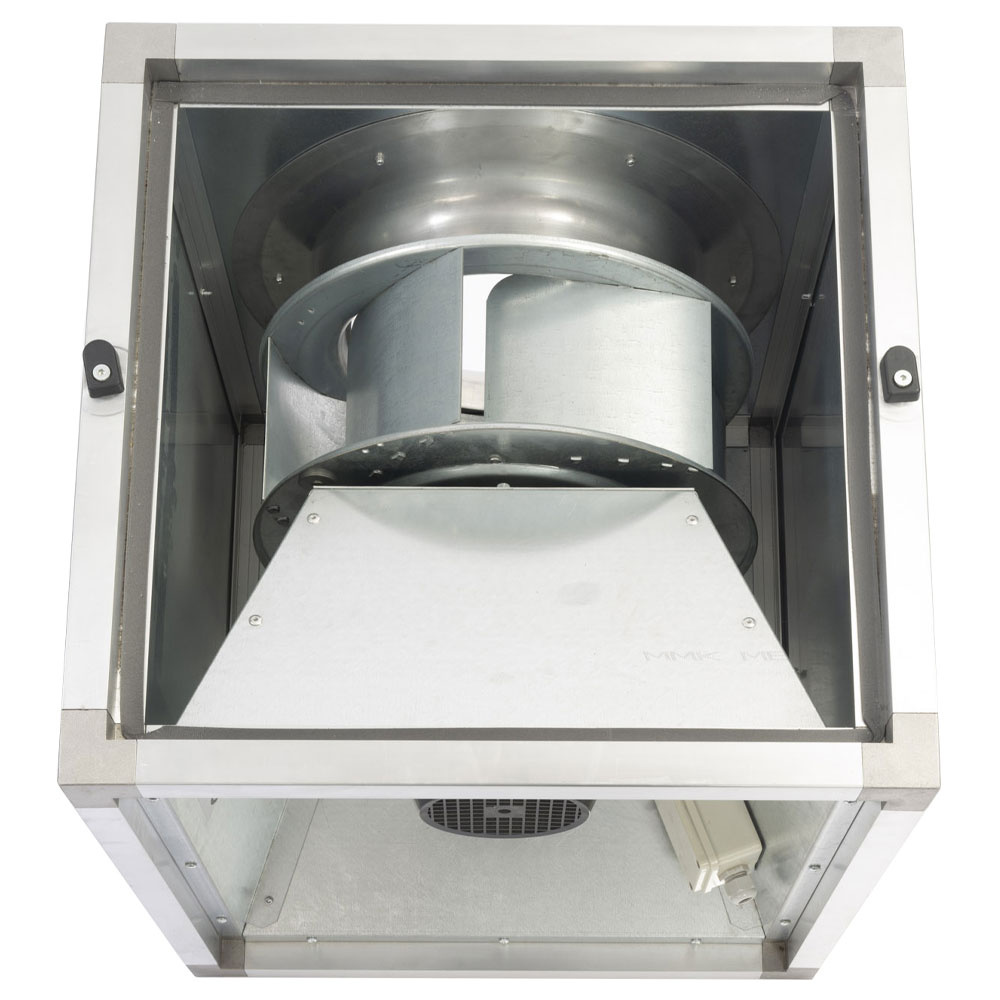 Centrifugale ventilator "gescheiden luchtstroom" met geïsoleerde omkasting	