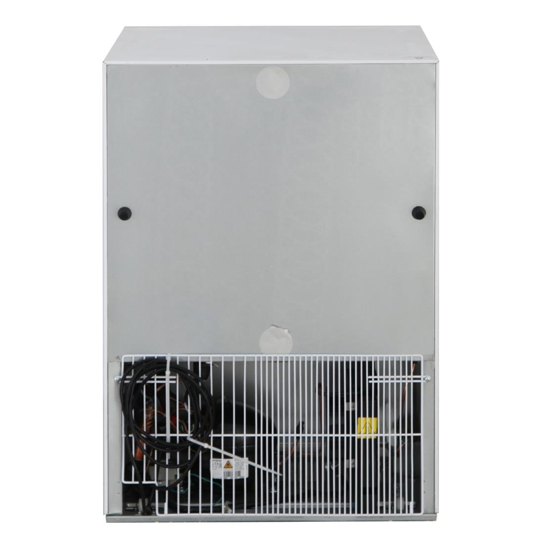 Vitrine réfrigérée négative de comptoir Polar Série C inox 129L