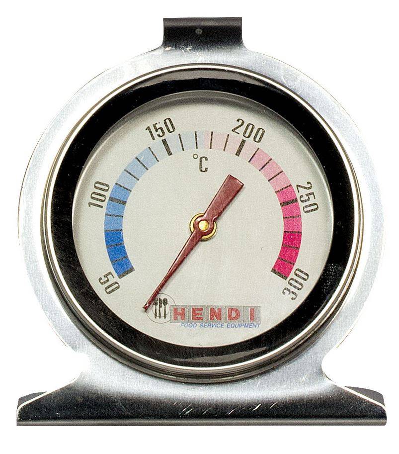Oventhermometer 60x70 mm - RVS Behuizing - 50 tot 300°C - Ø60x(H)70mm