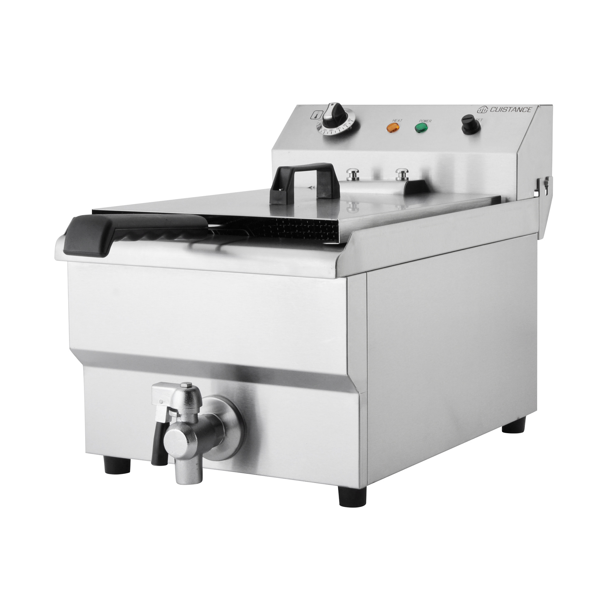 Friteuse Électrique - 10 Litre - 3 kW - L280xP500xH340 mm