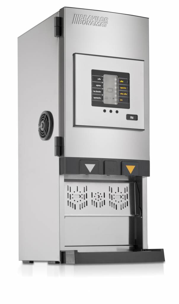 Kaffeemaschine Bolero Turbo 202 | 2 Produktbehälter für Kaffee  | 333x484x813 mm