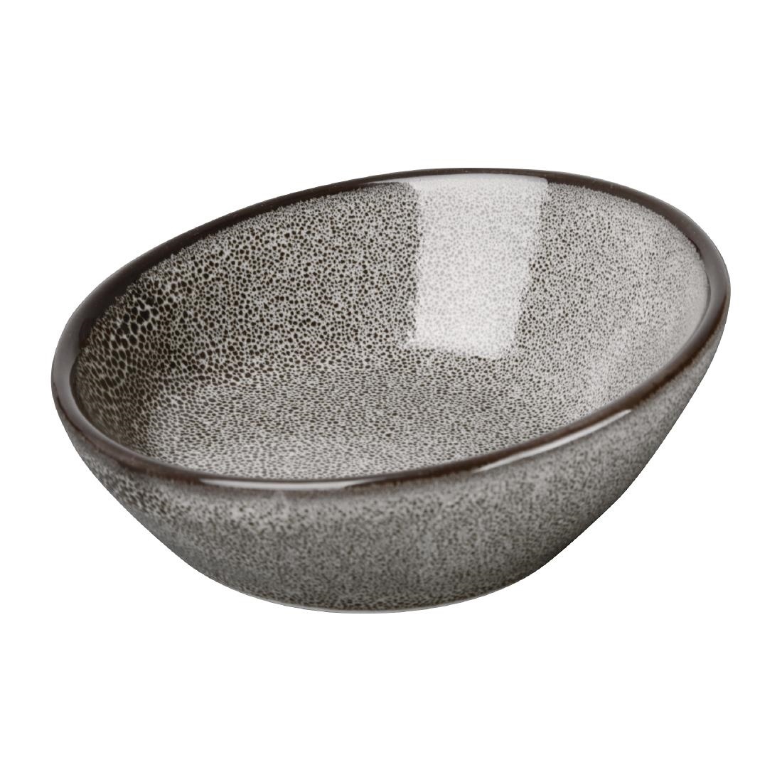 8 Bols à Sauce Noirs En Plastique Alimentaire - 9 Cm De Diamètre, Empilables, Pour Sushis, Trempettes, Accompagnements