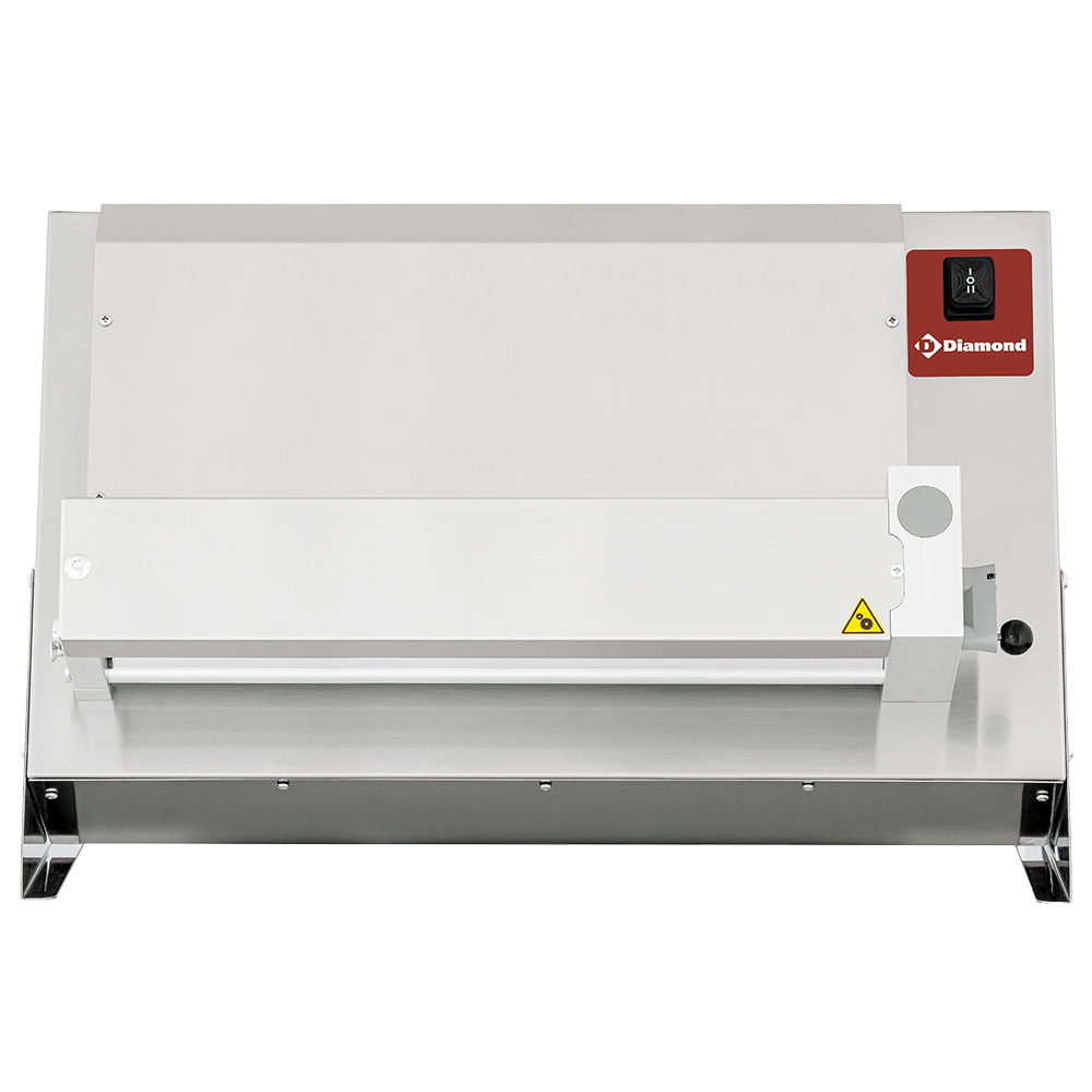 Teigausrollmaschine aus Edelstahl Ø 420 mm, 1 Rolle "Linear"