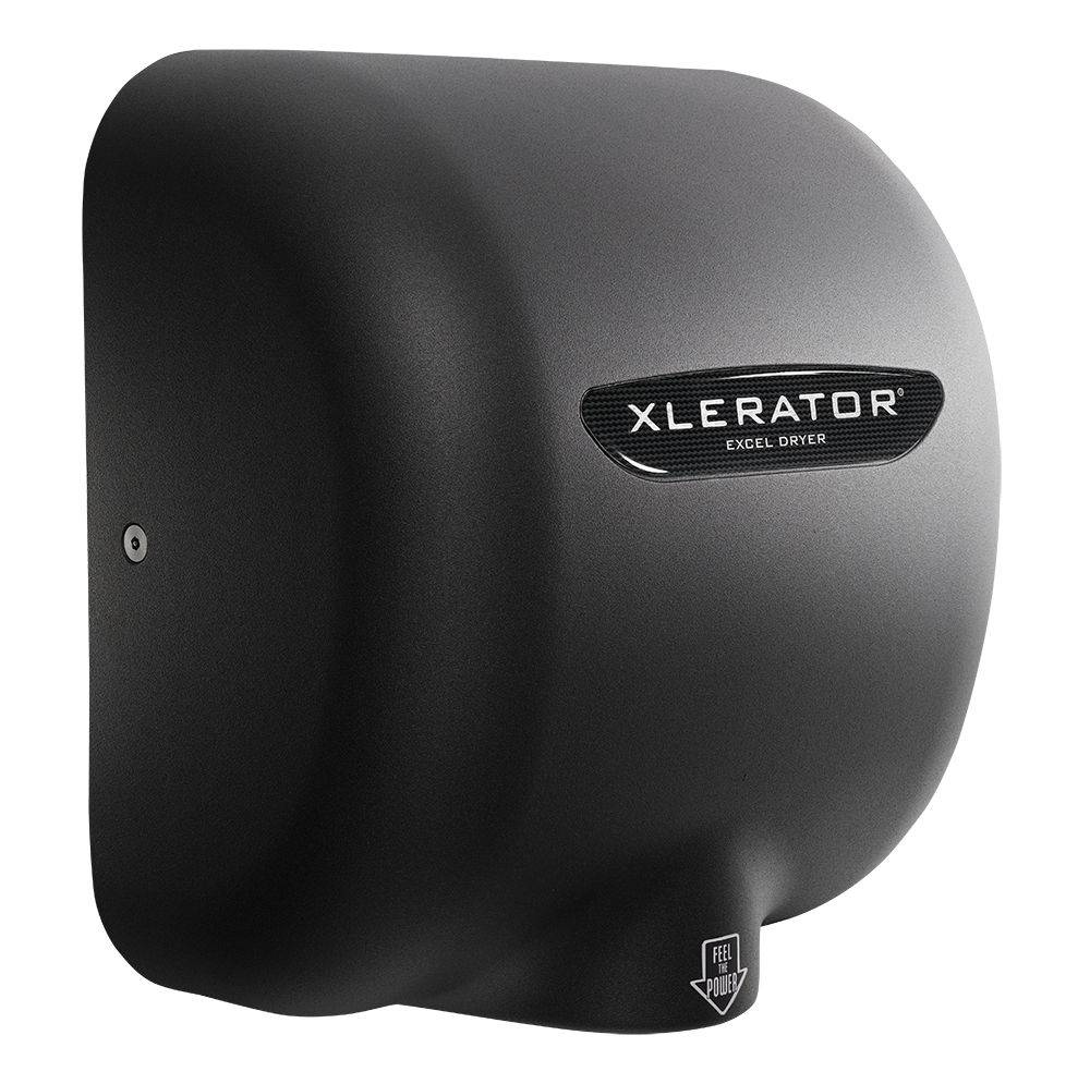 Sèche-mains Xlerator anthracite | Très fort | 10 secondes | 1400W | Graphite résistant aux rayures