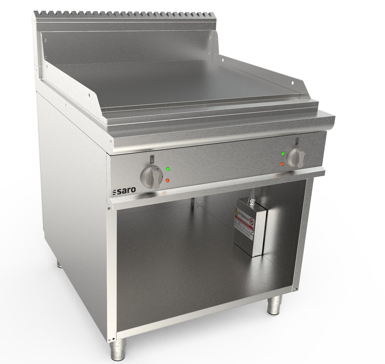 Plaque de cuisson électrique SARO, modèle sur pied, lisse, LQ/FTG4BAL