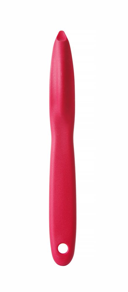 Dunschiller met gekarteld lemmet - Rood - (L)175mm