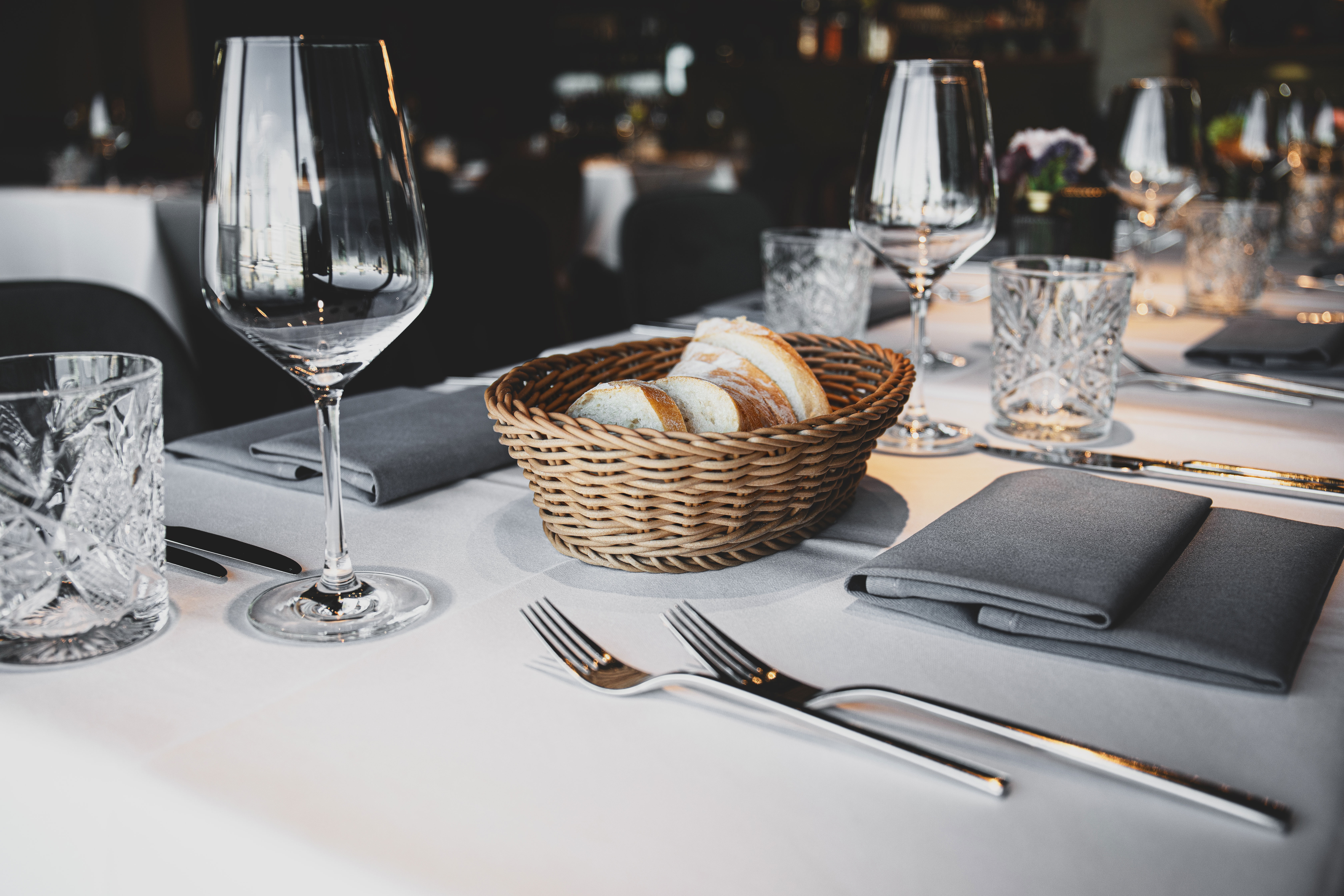 Mand WEAVER PRO tafelmanden, 19 x 12 x 6 cm, ovaal, beige, polypropyleen