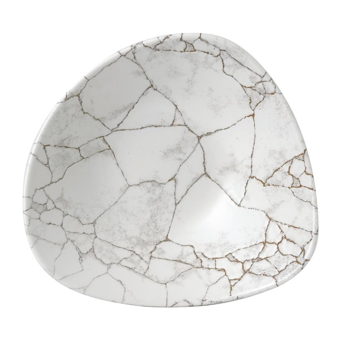 Churchill Studio Prints Kintsugi Achatgraue Lotusschalen 228 mm (12 Stück)