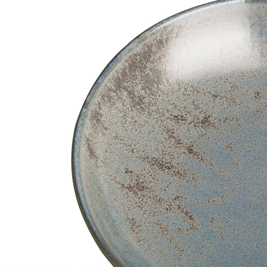 Assiettes creuses Olympia Ember Blue 230mm (lot de 4) Assiettes creuses Olympia Ember Blue 230mm (lot de 4)