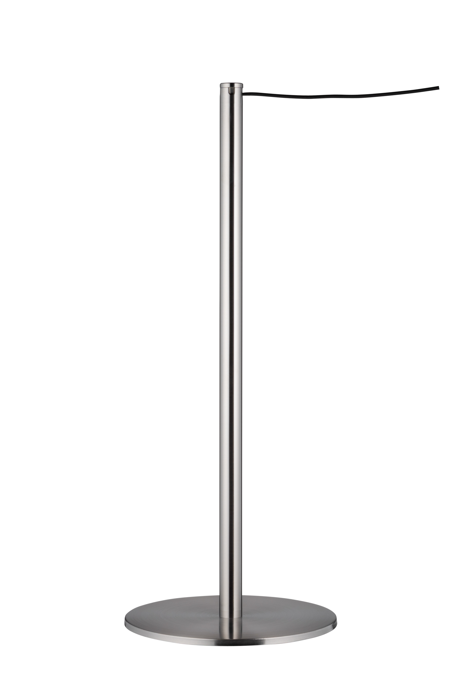 Poteau de guidage ForFlows Gallery - chrome brossé 90 cm