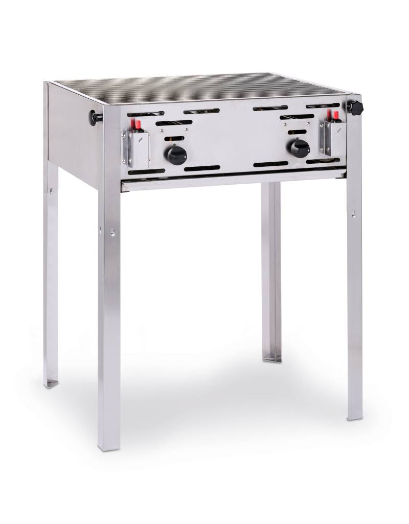 Roast Master Maxi BBQ | Slagers Barbecue + Grillrooster | Butaan & Propaangas| 650x540x840(h)mm