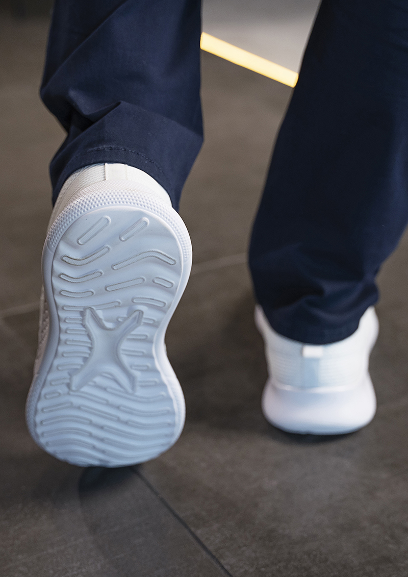Chaussure de travail Soft-Run, EN ISO 20347:2022, O1-SR-FO - Blanc - 38