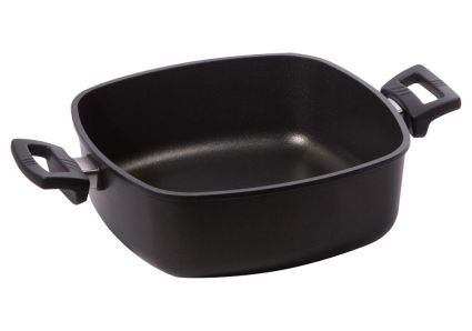 Eurolux  Braadpannenset 28 x 28 x H 10cm,glazen deksel