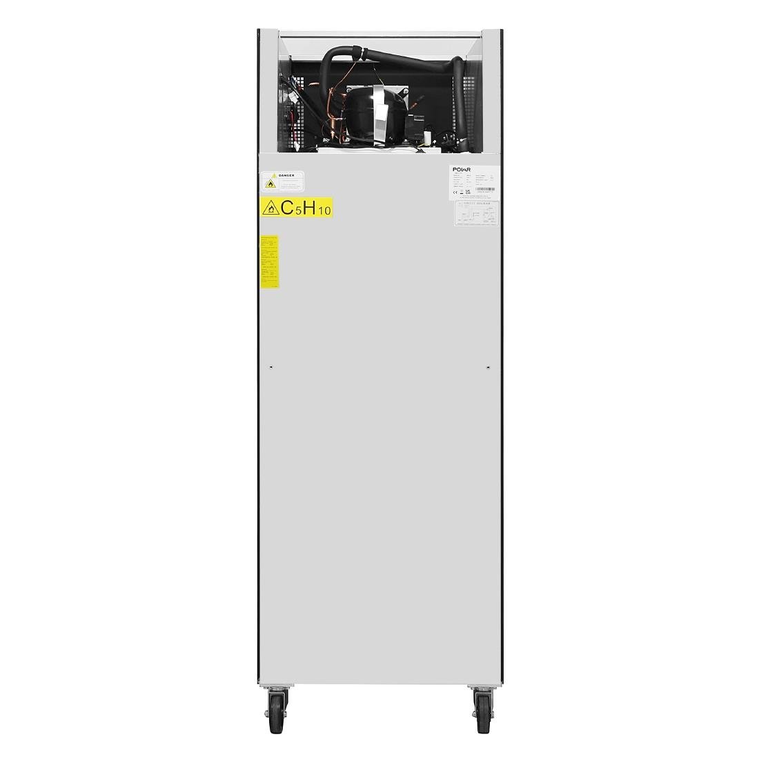 Polar G-Series Standgefrierschrank Schwarz 537Ltr