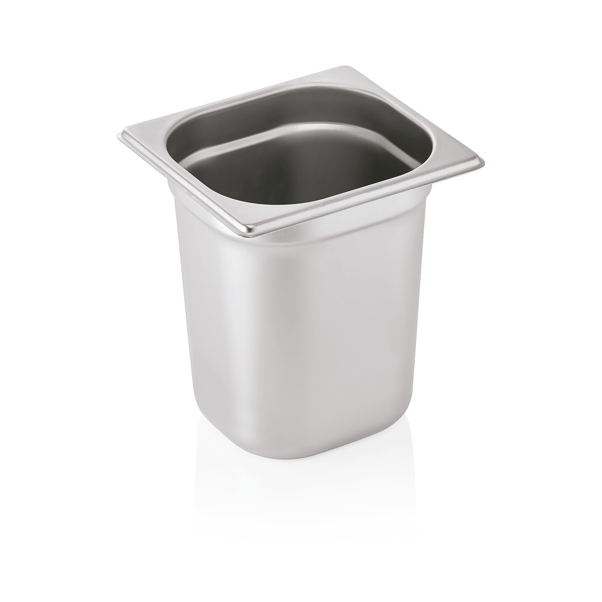 GN-container GN CORE 1/6-200 mm, chroom-nikkelstaal