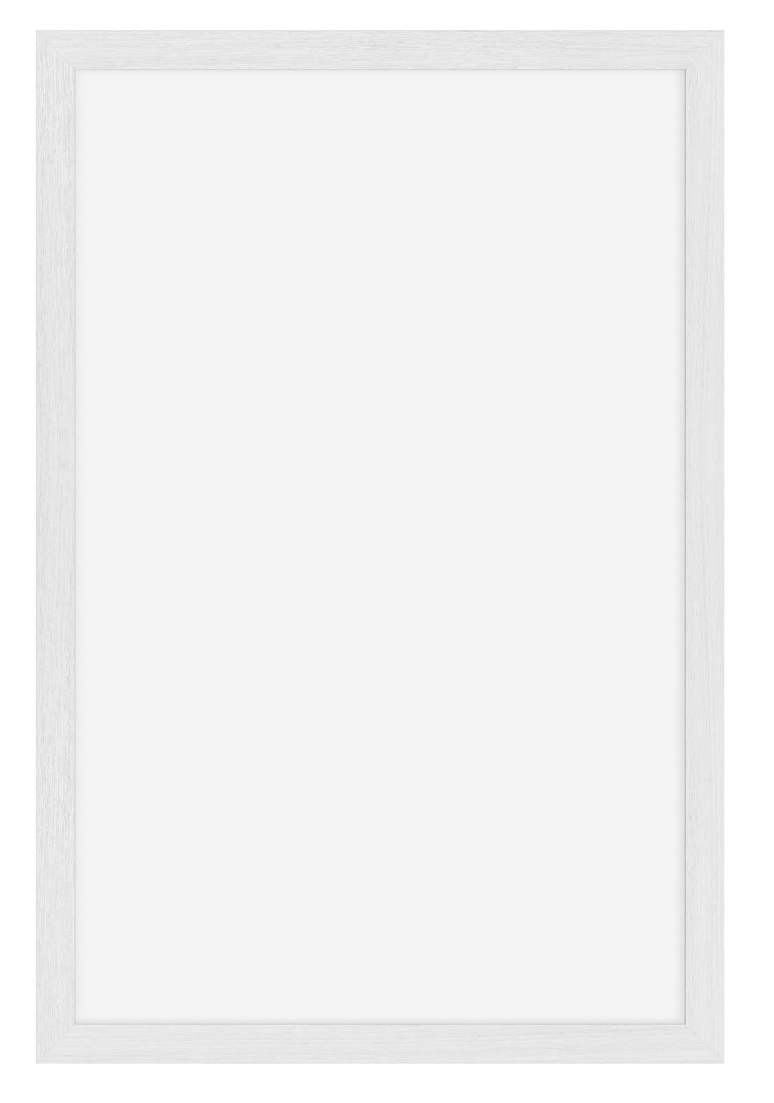 Grande table murale en bois blanc 40x60 cm