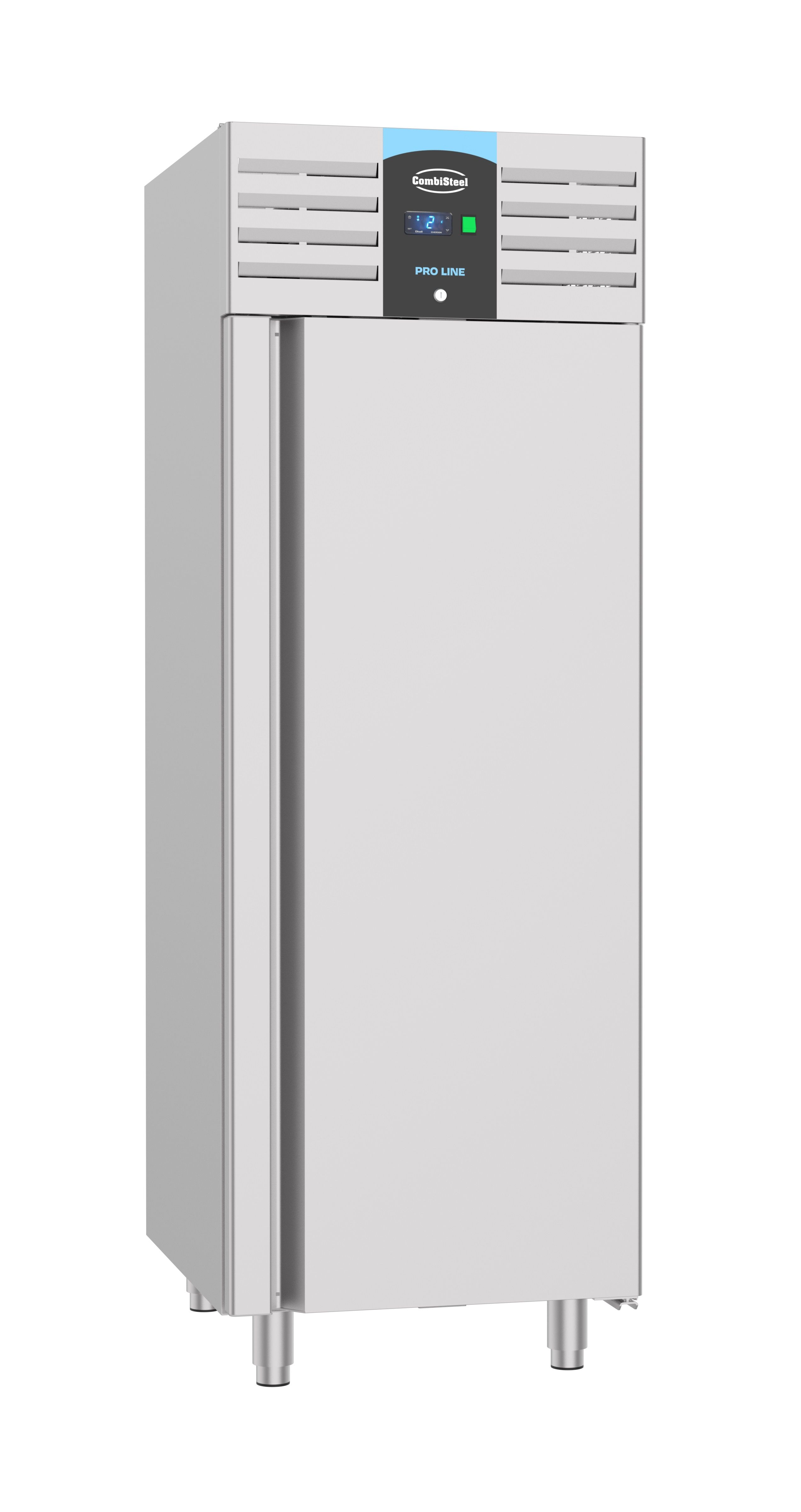 roestvrijstalen koelkast | 700 liter | circulerende lucht | 700x810x(h)2050mm