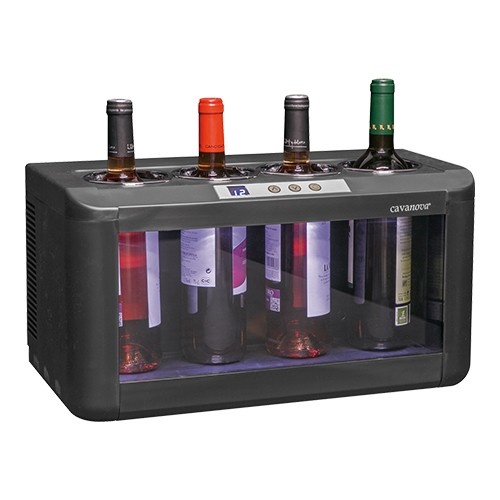 Elektrothermischer Flaschenkühler | 4 Flaschen | 5°-18°C