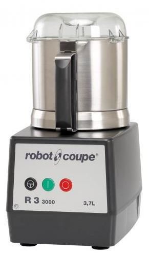 Robot Coupe Cutter R3-3000 | 3,7 Litres | Cutter de Table | Vitesse 3000 tr/mn