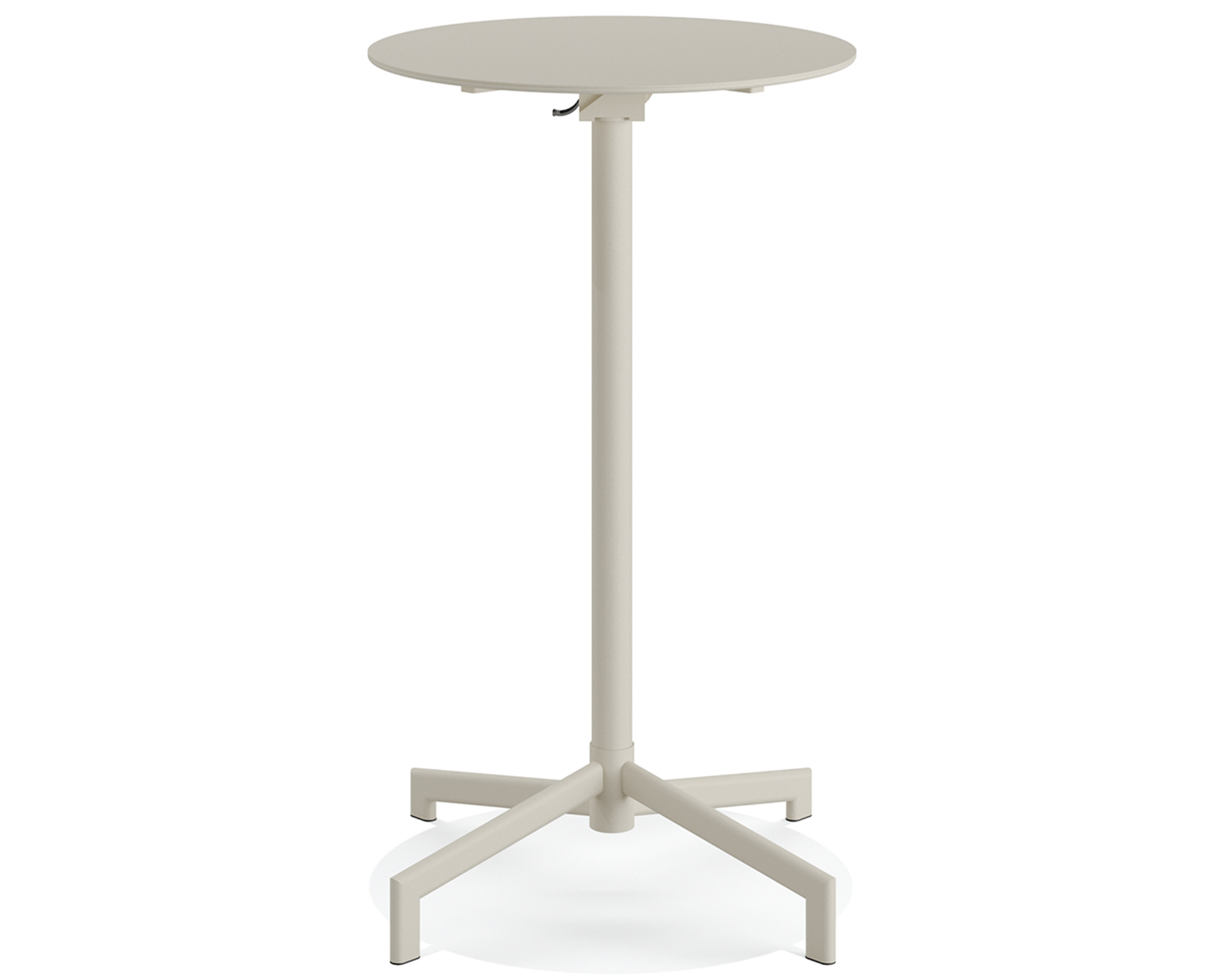 Versa Terassen-/Stehtisch - Einstellbar in 2 Höhen - Beige