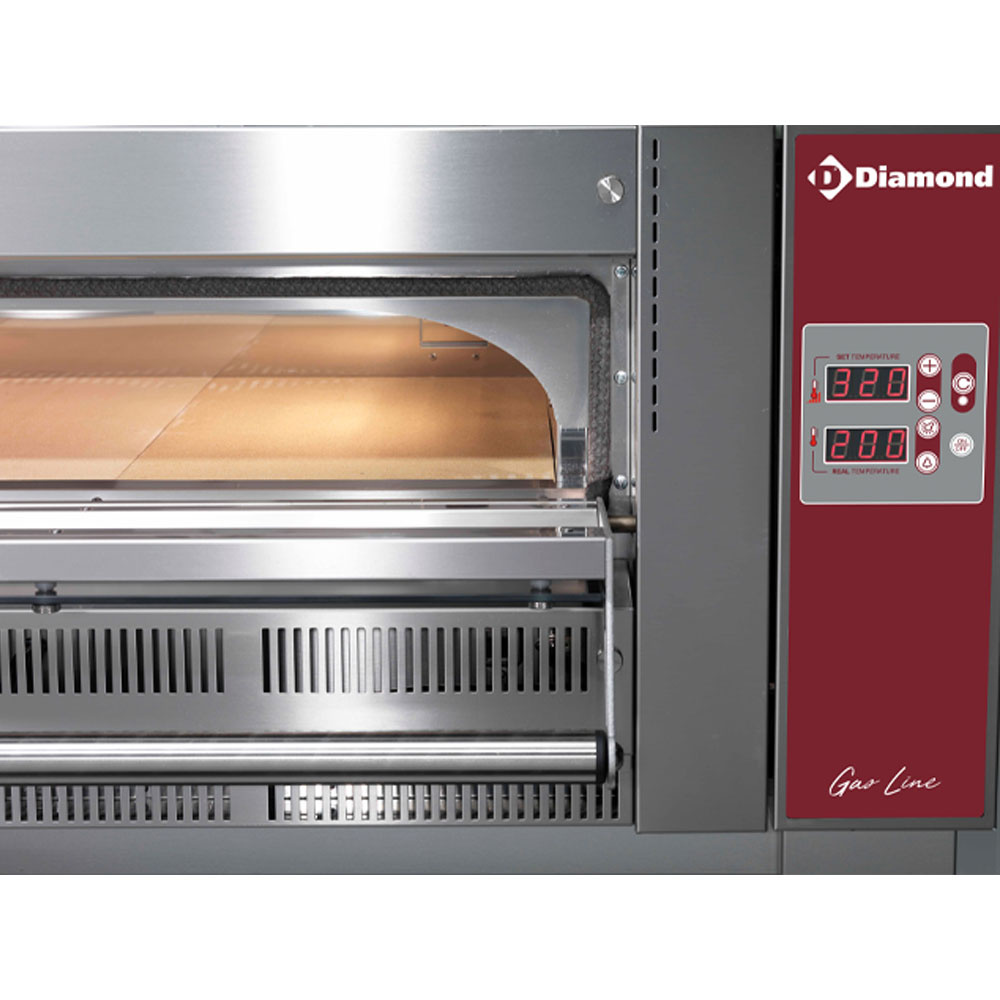 Four à Gaz - 1x 4 Pizzas - Ø 350 mm
