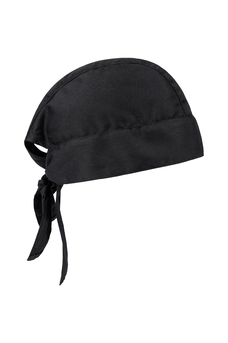 Bandana ROCK CHEF, en matériau durable - Noir