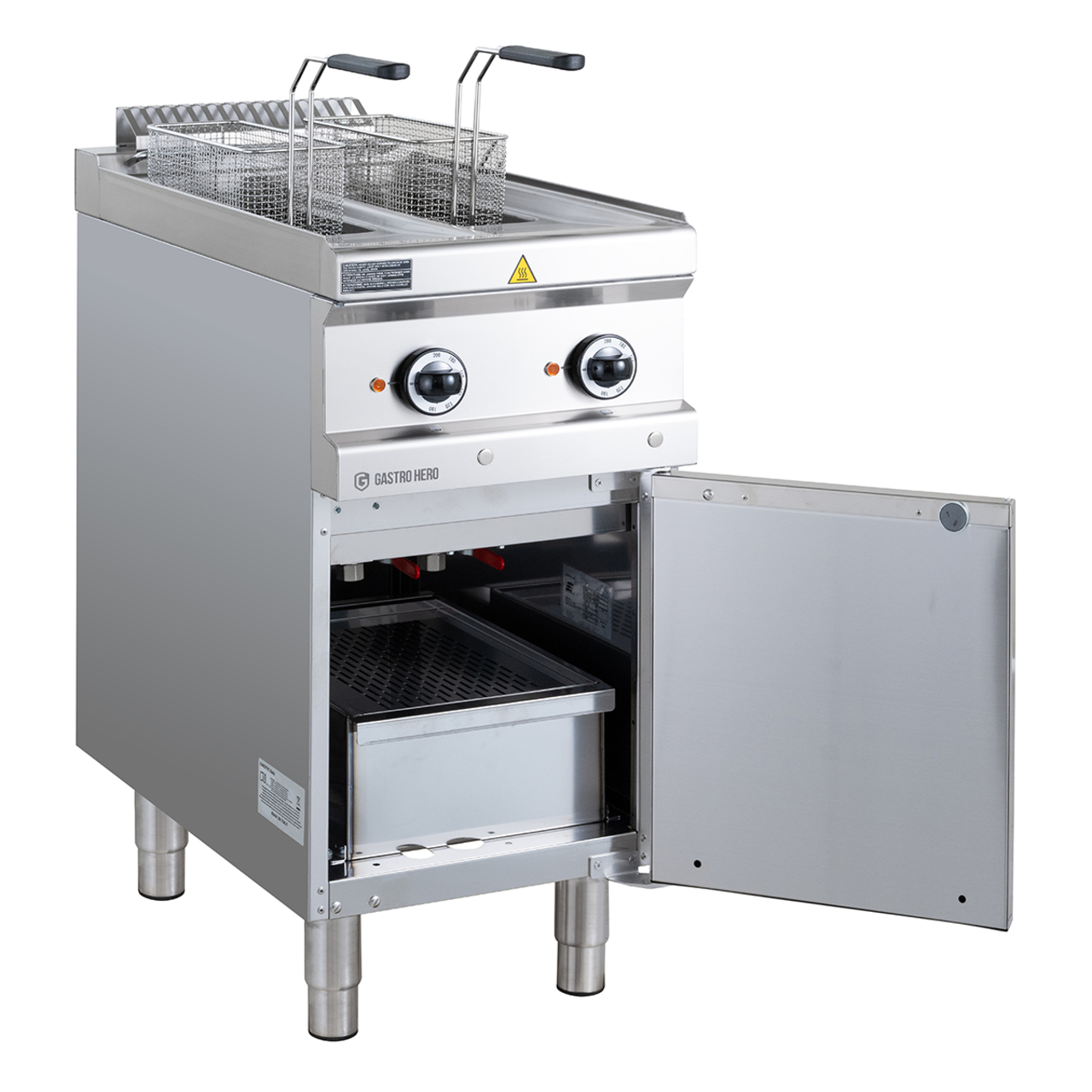 Elektrische friteuse serie 700 - 40/70 - 7+7 liter