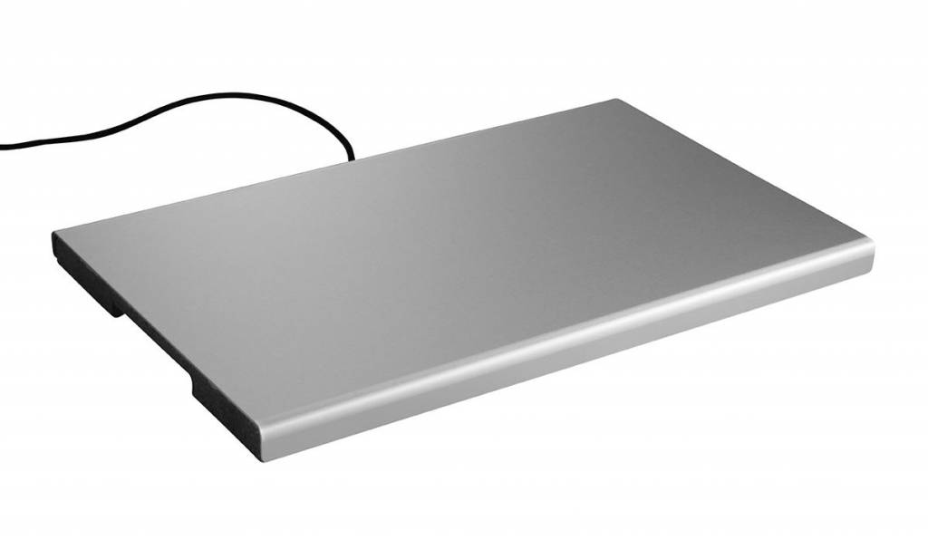 Elektrische Warmhoudplaat - Aluminium - GN 1/1 - 53x33x2,5cm