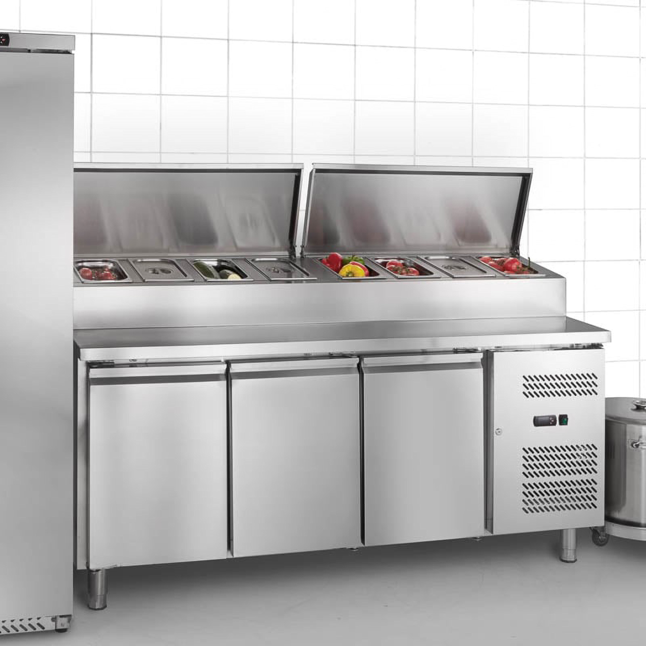 Saladette ECO 3000 voor 8 x GN 1/3