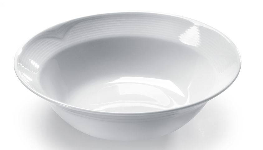 Saladier SATURN - Porcelaine Blanche - Ø250mm