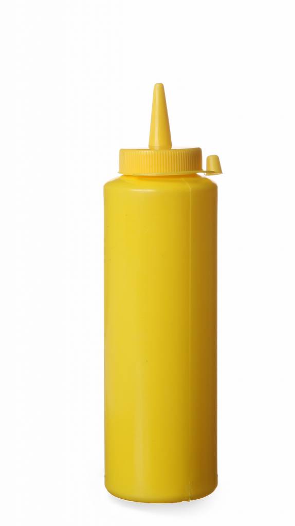 Spenderflasche mit PP Verschlusskappe | Gelb | Erhältlich in 3 Größen