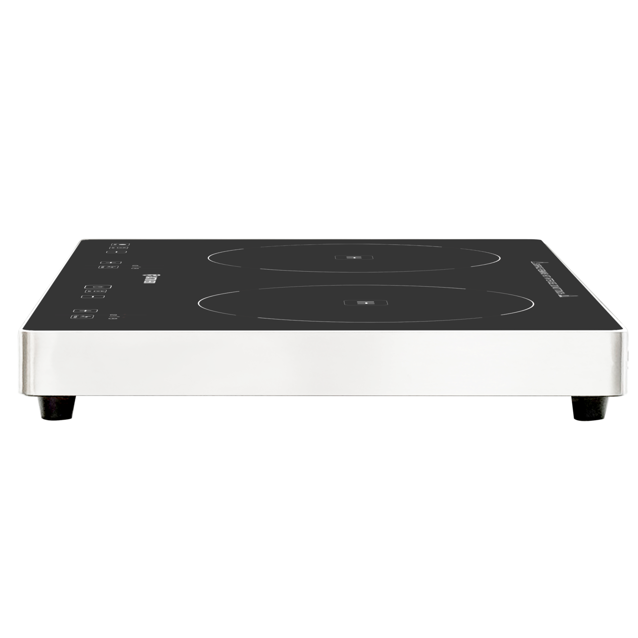 Dubbele inductiekookplaat ECO - Horizontaal - 1,8 kW & 1,7 kW