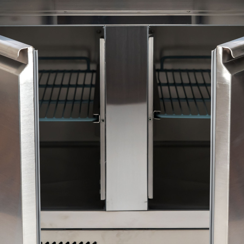 Table réfrigérée - 2 portes - 900x700x (h) 876mm